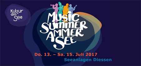 Kultur am See 2017 - Seeanlagen Dießen 13.-15. Juli 2017 Kultur am See 2017 - Seeanlagen Dießen 13.-15. Juli 2017